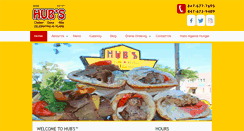 Desktop Screenshot of hubs-restaurant.com